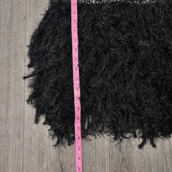 ASOS Sequin Feather Mini Dress Size 6 Party Cocktail Night Out - Picture 8 of 8